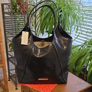 NWT Brahmin Iona Tote in Black Nightshade